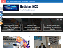 Tablet Screenshot of ncsnoticias.com